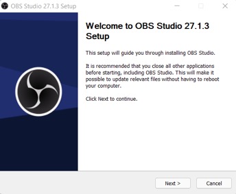 Spusťte instalačního průvodce a pokračujte tlačítkem Next